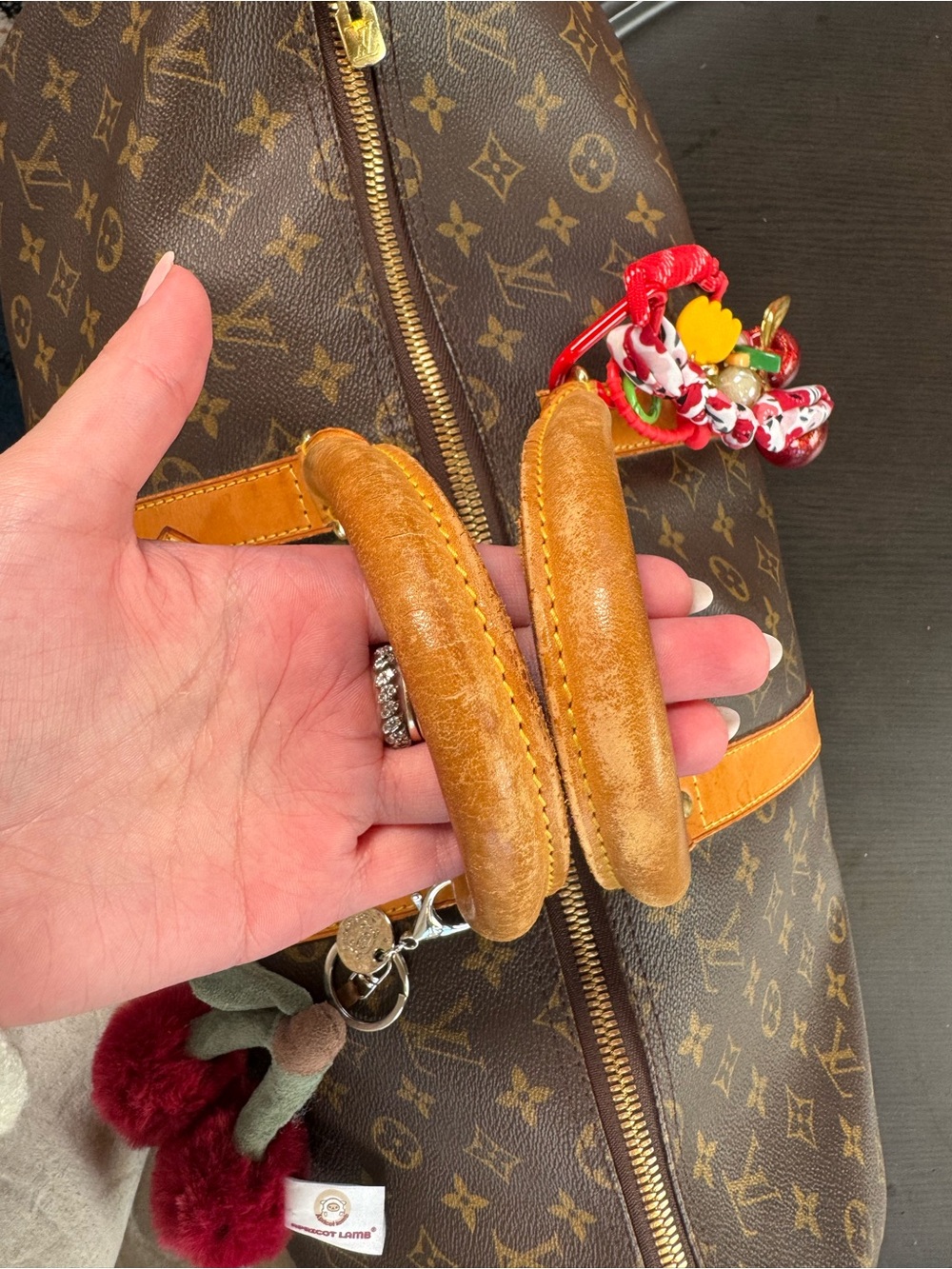 Louis Vuitton duffle bag Keepall 50 - Picture 11 of 12